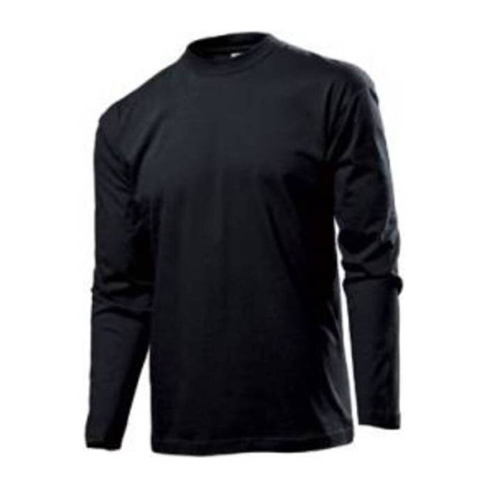 CLASSIC-T LONG SLEEVE - Black Opal<br><small>EA-H400306</small>
