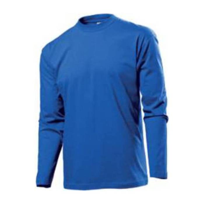 CLASSIC-T LONG SLEEVE - Bright Royal<br><small>EA-H400706</small>
