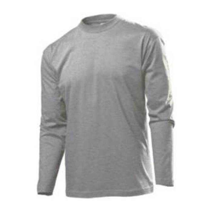 CLASSIC-T LONG SLEEVE - Heather Grey<br><small>EA-H401506</small>