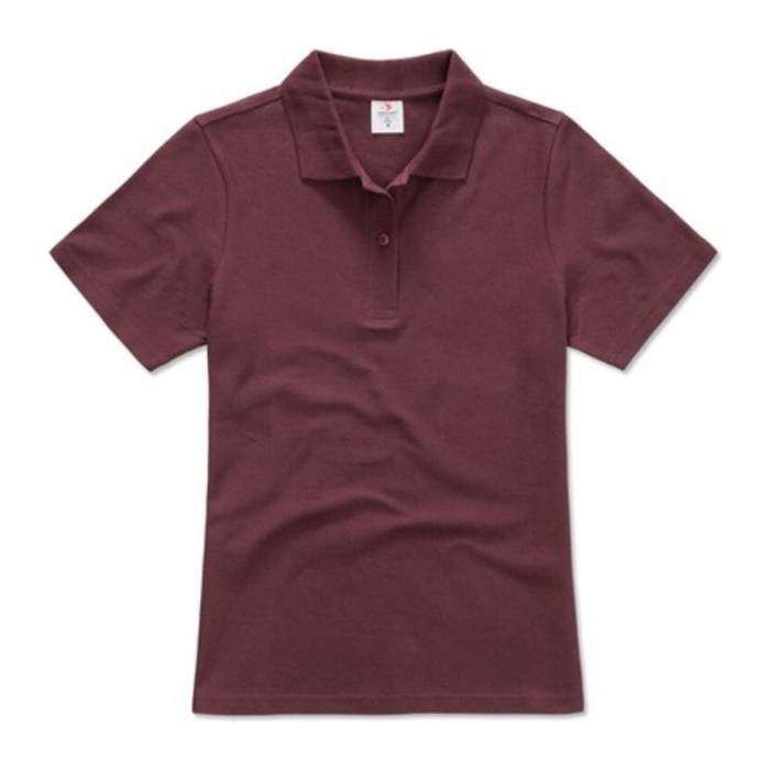 POLO WOMEN - Burgundy Red<br><small>EA-HS030806</small>