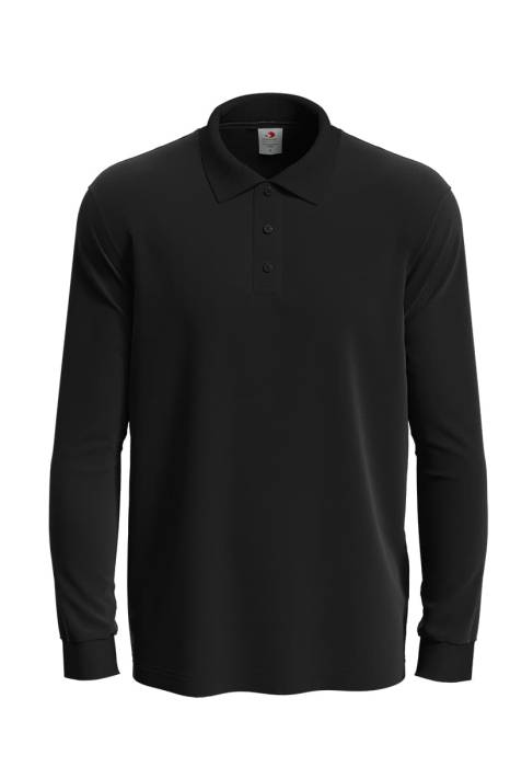 POLO LONG SLEEVE - Black Opal<br><small>EA-HS060306</small>