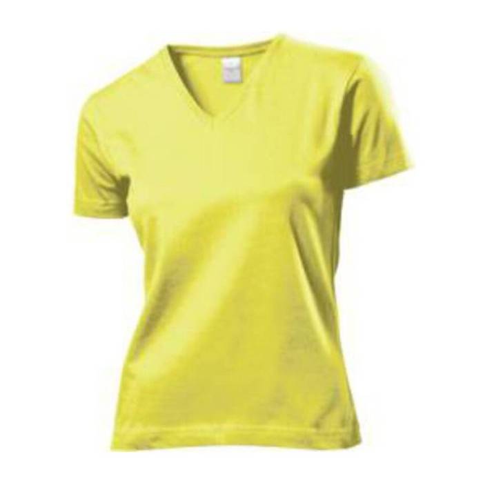CLASSIC V-NECK WOMEN - Yellow<br><small>EA-HS090906</small>