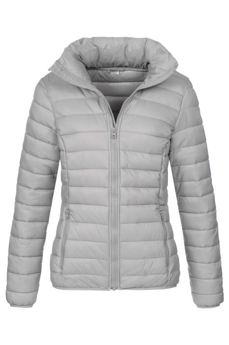 PADDED JACKET LADIES - Light Grey<br><small>EA-HS1011506</small>