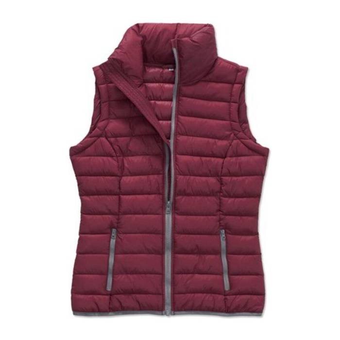 PADDED VEST LADIES - Bordeaux<br><small>EA-HS1020806</small>