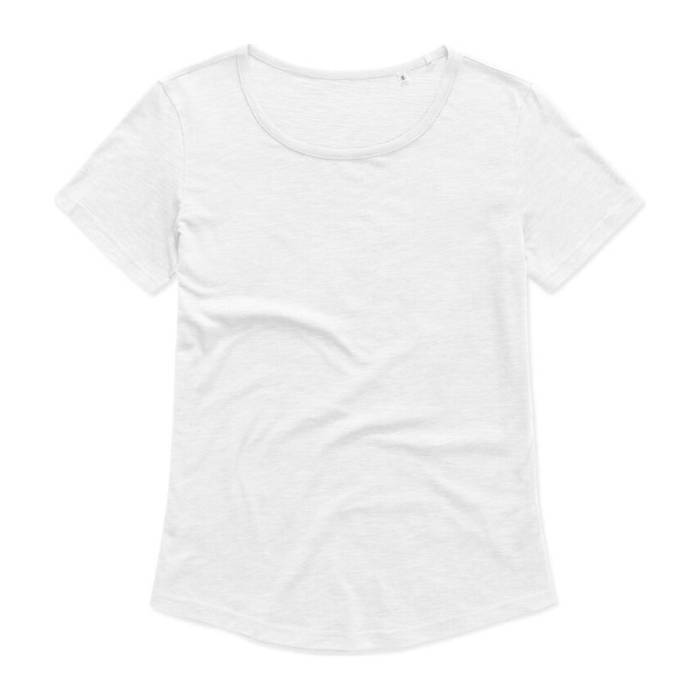 Crew neck T-shirt for women - White<br><small>EA-HS1360106</small>