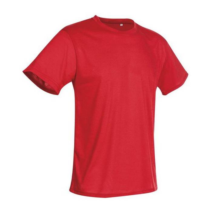 ACTIVE COTTON TOUCH T-SHIRT - Crimson Red<br><small>EA-HS320506</small>