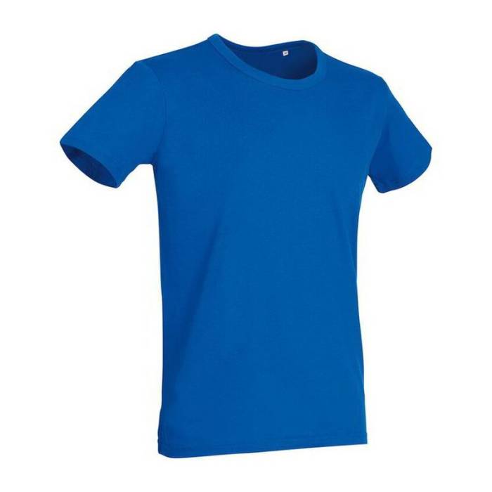 BEN CREW NECK T-SHIRT - King Blue<br><small>EA-HS360706</small>