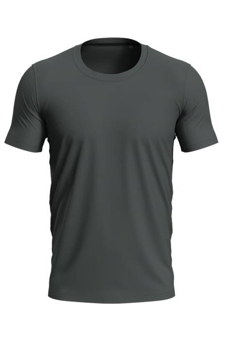 CLIVE CREW NECK T-SHIRT - Slate Grey<br><small>EA-HS391607</small>