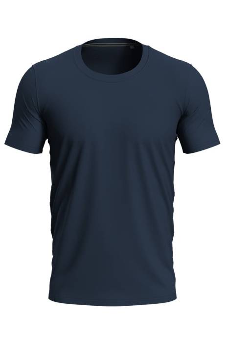 CLIVE CREW NECK T-SHIRT - Blue Midnight<br><small>EA-HS393906</small>