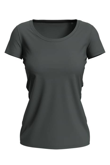 CLAIRE CREW NECK T-SHIRT - Slate Grey<br><small>EA-HS441606</small>