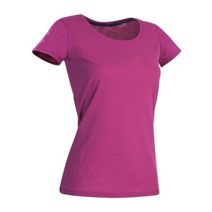 CLAIRE CREW NECK T-SHIRT - Cupcake Pink<br><small>EA-HS443506</small>