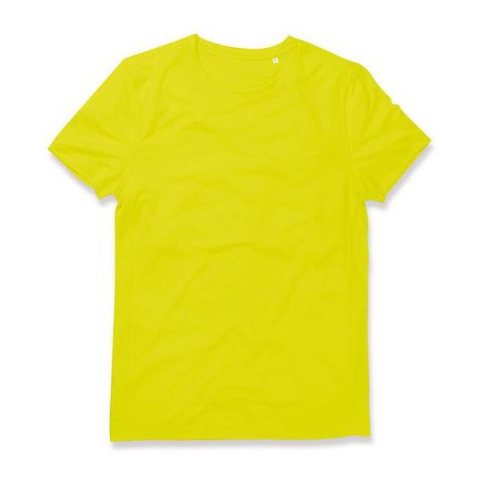 ACTIVE 140 CREW NECK - Cyber Yellow<br><small>EA-HS490906</small>