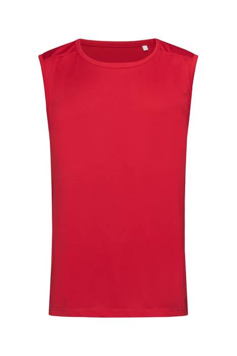 ACTIVE 140 SLEEVELESS - Crimson Red<br><small>EA-HS520508</small>