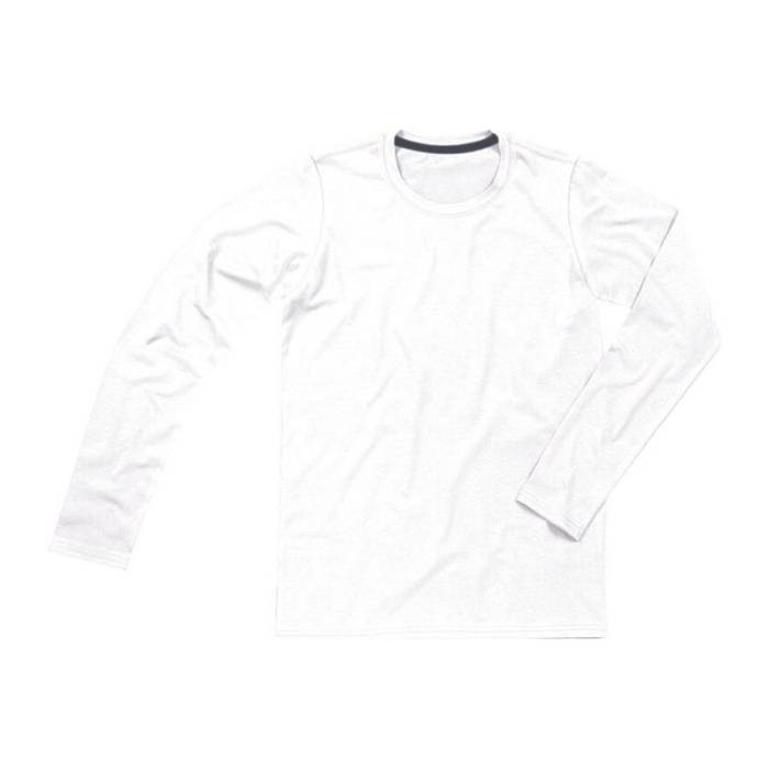 CLIVE LONG SLEEVE T-SHIRT - White<br><small>EA-HS900106</small>