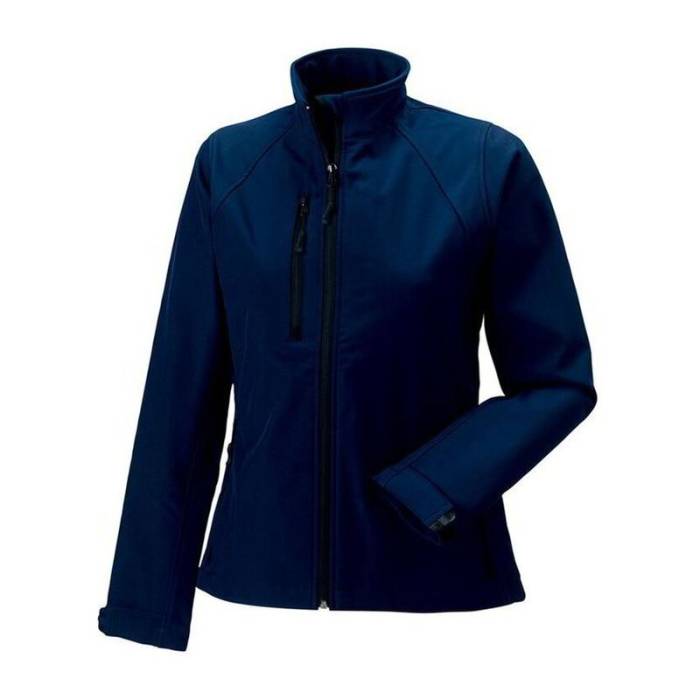 LADIES SOFTSHELL JACKET - French Navy<br><small>EA-JZ140F.04.6</small>