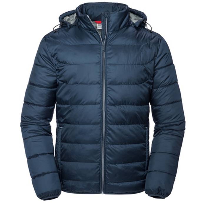 Russell Men’s Hooded Nano Jacket - French Navy<br><small>EA-JZ440M.04.1</small>