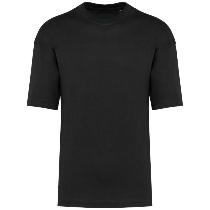 Oversized Short Sleeve Unisex T-Shirt - Black<br><small>EA-KA3008BL-2XL</small>