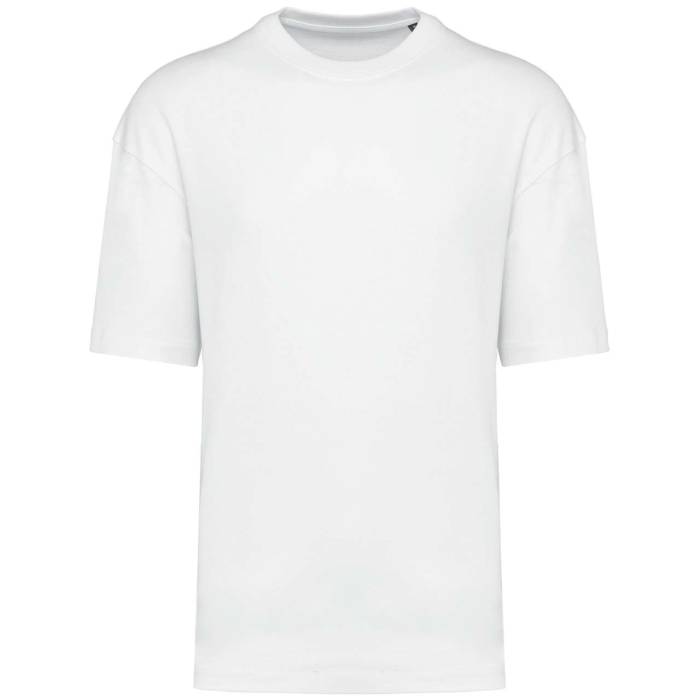 Oversized Short Sleeve Unisex T-Shirt - White<br><small>EA-KA3008WH-3XL</small>