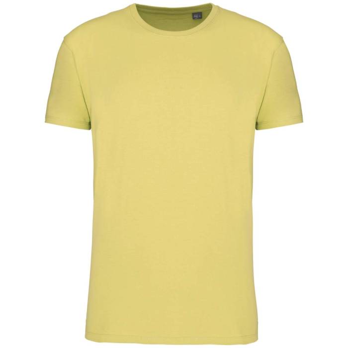 Bio150Ic Men`S Round Neck T-Shirt - Lemon Yellow<br><small>EA-KA3025ICLEY-M</small>