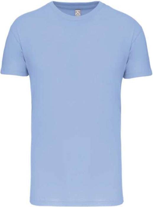 Bio150Ic Men`S Round Neck T-Shirt - Sky Blue<br><small>EA-KA3025ICSB-L</small>