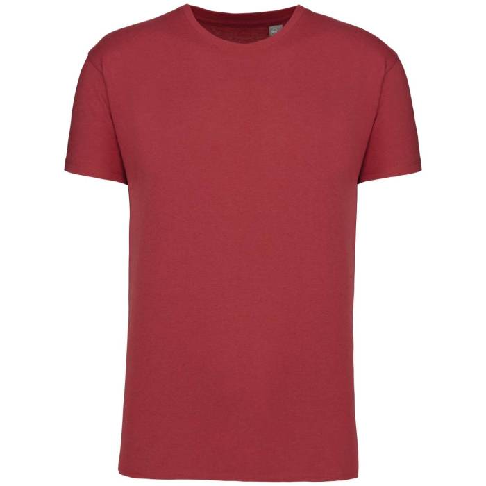 Bio150Ic Men`S Round Neck T-Shirt - Terracotta Red<br><small>EA-KA3025ICTER-3XL</small>