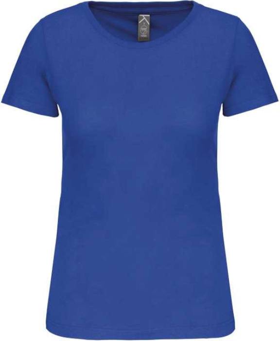 Ladies` Bio150Ic Crew Neck T-Shirt - Light Royal Blue<br><small>EA-KA3026ICLRO-XL</small>