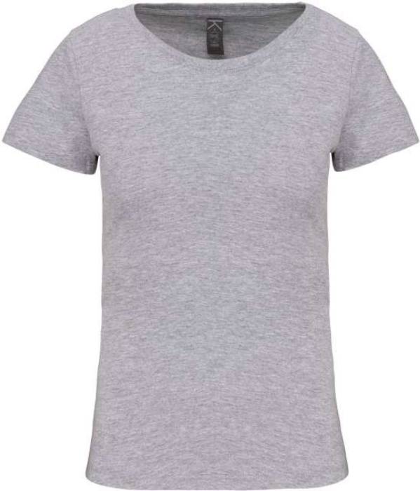 Ladies` Bio150Ic Crew Neck T-Shirt - Oxford Grey<br><small>EA-KA3026ICOXG-XL</small>