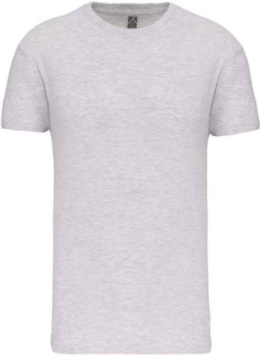 Kids` Bio150Ic Crew Neck T-Shirt - Ash Heather<br><small>EA-KA3027ICASH-10/12</small>