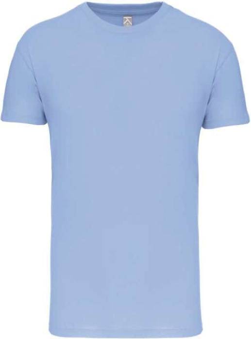 Kids` Bio150Ic Crew Neck T-Shirt - Sky Blue<br><small>EA-KA3027ICSB-10/12</small>