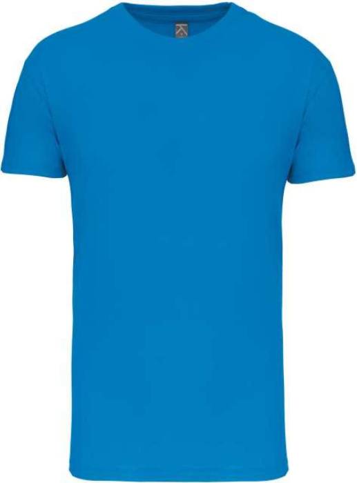 Kids` Bio150Ic Crew Neck T-Shirt - Tropical Blue<br><small>EA-KA3027ICTB-12/14</small>