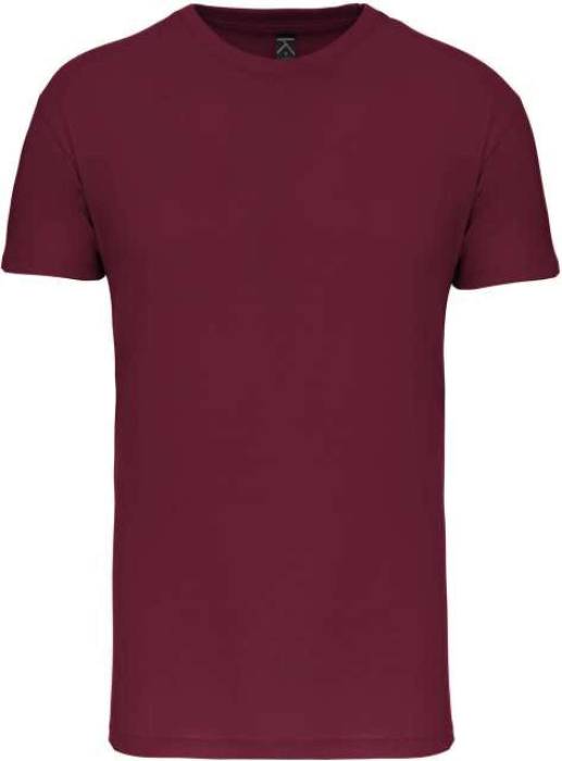 Kids` Bio150Ic Crew Neck T-Shirt - Wine<br><small>EA-KA3027ICWN-10/12</small>