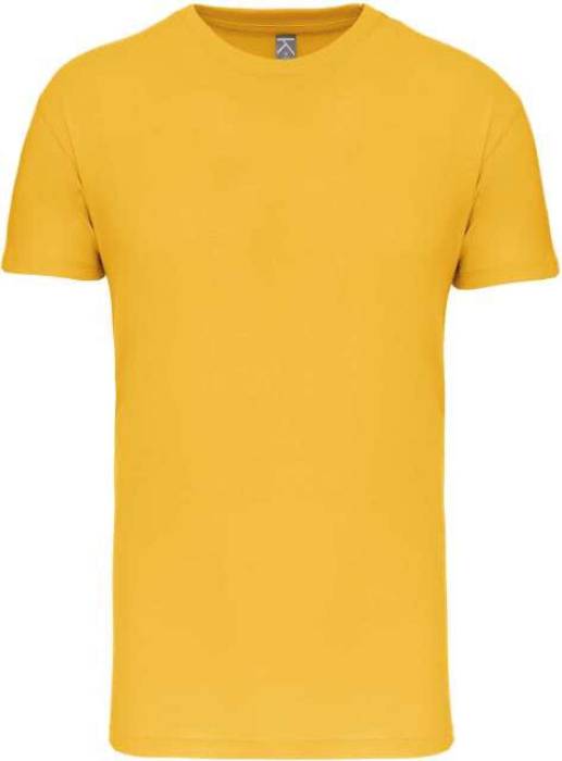 Kids` Bio150Ic Crew Neck T-Shirt - Yellow<br><small>EA-KA3027ICYE-10/12</small>