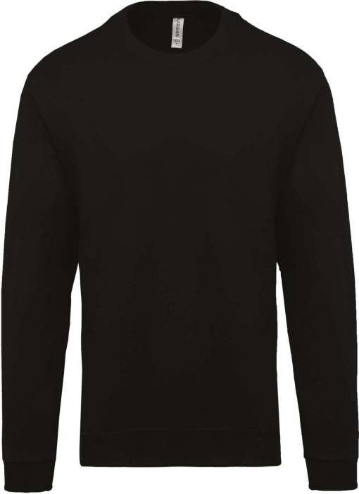 Crew Neck Sweatshirt - Black<br><small>EA-KA474BL-XL</small>