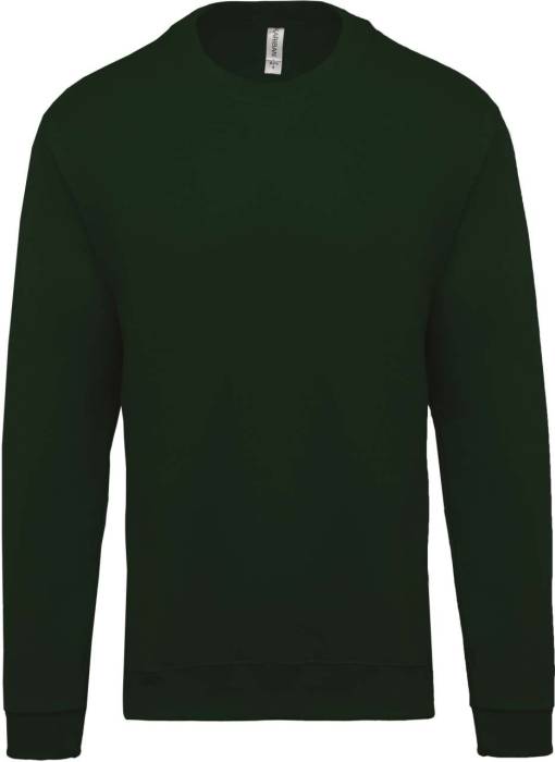 Crew Neck Sweatshirt - Forest Green<br><small>EA-KA474FO-S</small>