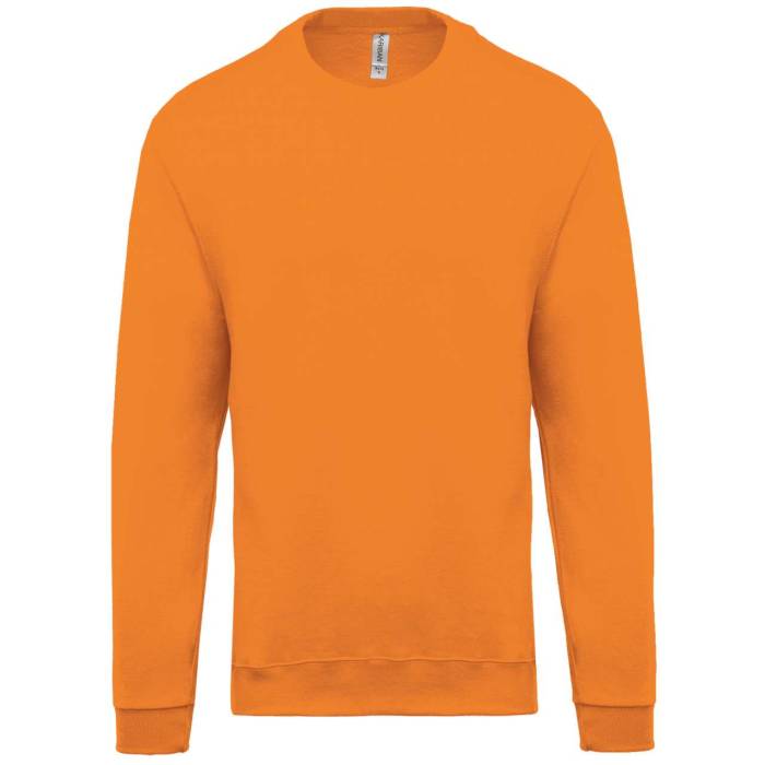 Crew Neck Sweatshirt - Orange<br><small>EA-KA474OR-L</small>