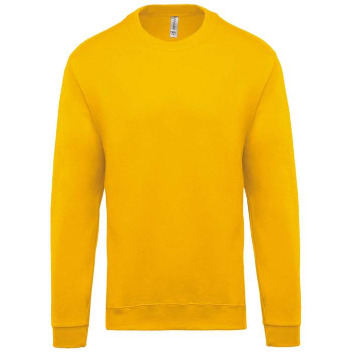 Crew Neck Sweatshirt - Yellow<br><small>EA-KA474YE-2XL</small>