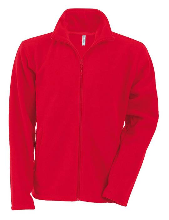 FALCO - FULL ZIP MICROFLEECE JACKET - Red<br><small>EA-KA911RE-XL</small>