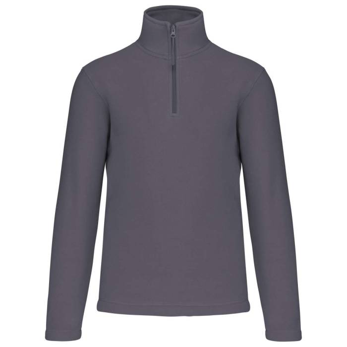 ENZO - ZIP NECK MICROFLEECE JACKET - Convoy Grey<br><small>EA-KA912CVG-3XL</small>