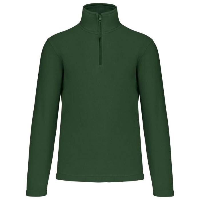 ENZO - ZIP NECK MICROFLEECE JACKET - Forest Green<br><small>EA-KA912FO-3XL</small>