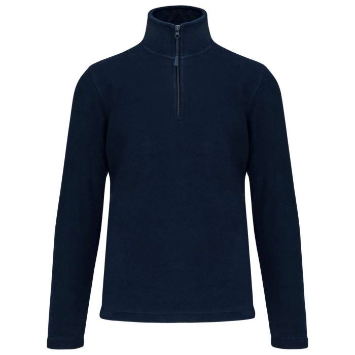 ENZO - ZIP NECK MICROFLEECE JACKET - Navy<br><small>EA-KA912NV-2XL</small>