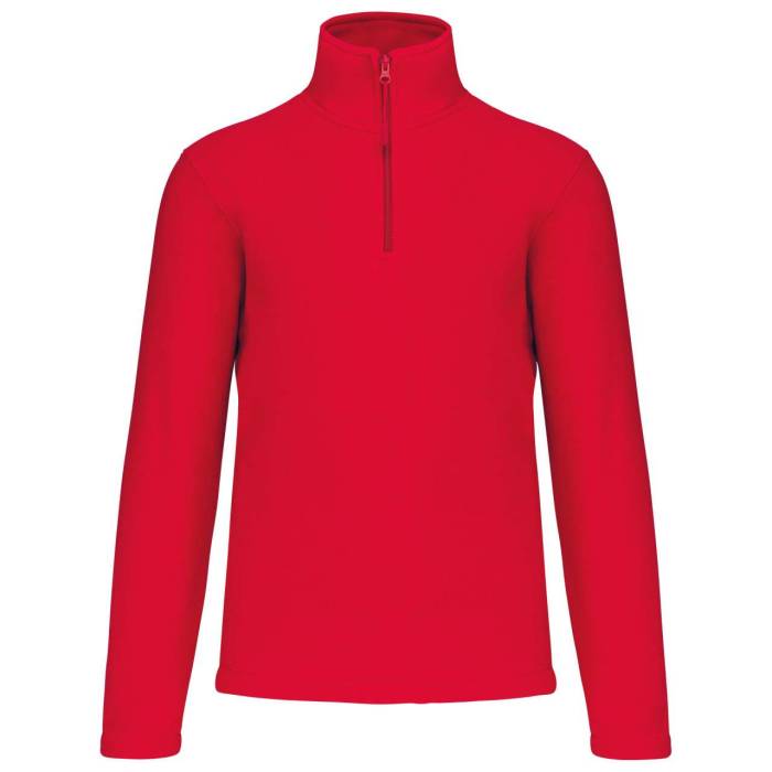 ENZO - ZIP NECK MICROFLEECE JACKET - Piros<br><small>EA-KA912RE-2XL</small>