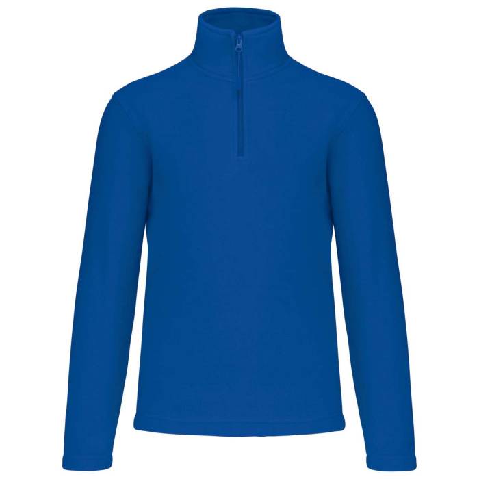 ENZO - ZIP NECK MICROFLEECE JACKET