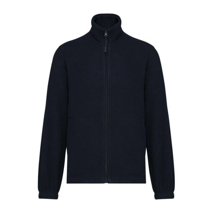 Unisex Microfleece Elasticated Jacket - Navy<br><small>EA-KA940NV-2XL</small>