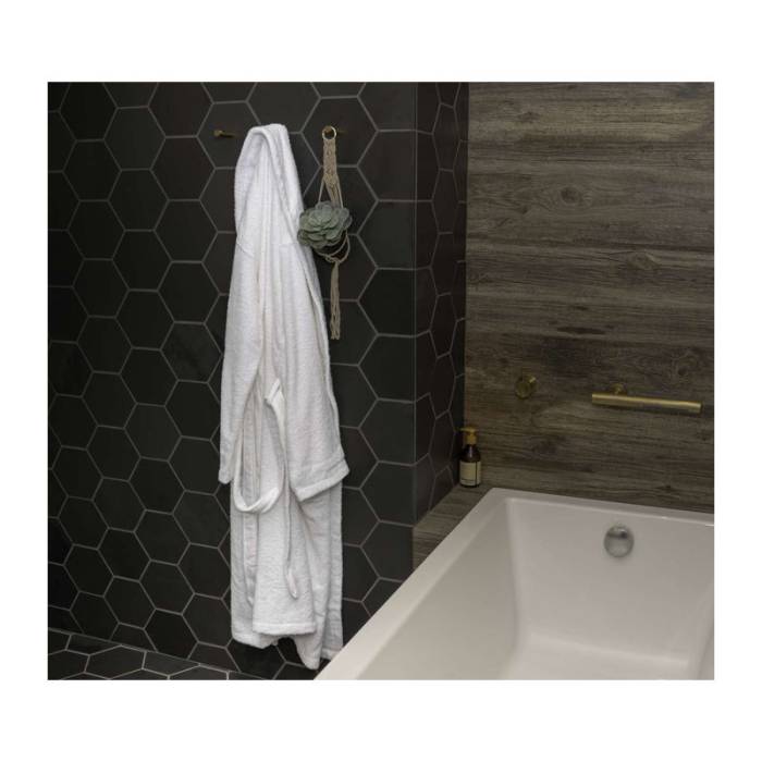 OLIMA TERRY BATHROBE - Arctic White<br><small>EA-OL3300WH-M/L</small>