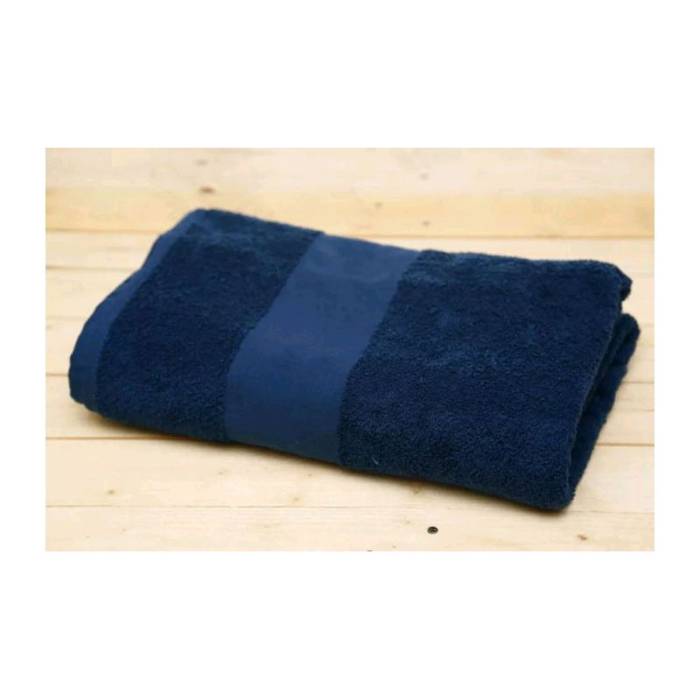 OLIMA BASIC TOWEL - Marine Blue<br><small>EA-OL360MAB-100X150</small>