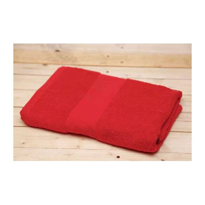 OLIMA BASIC TOWEL - Piros<br><small>EA-OL360RE-30X50</small>