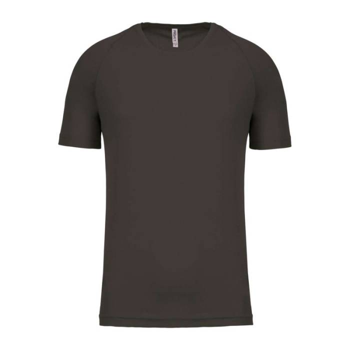 MEN`S SHORT-SLEEVED SPORTS T-SHIRT - Dark Grey<br><small>EA-PA438DG-2XL</small>