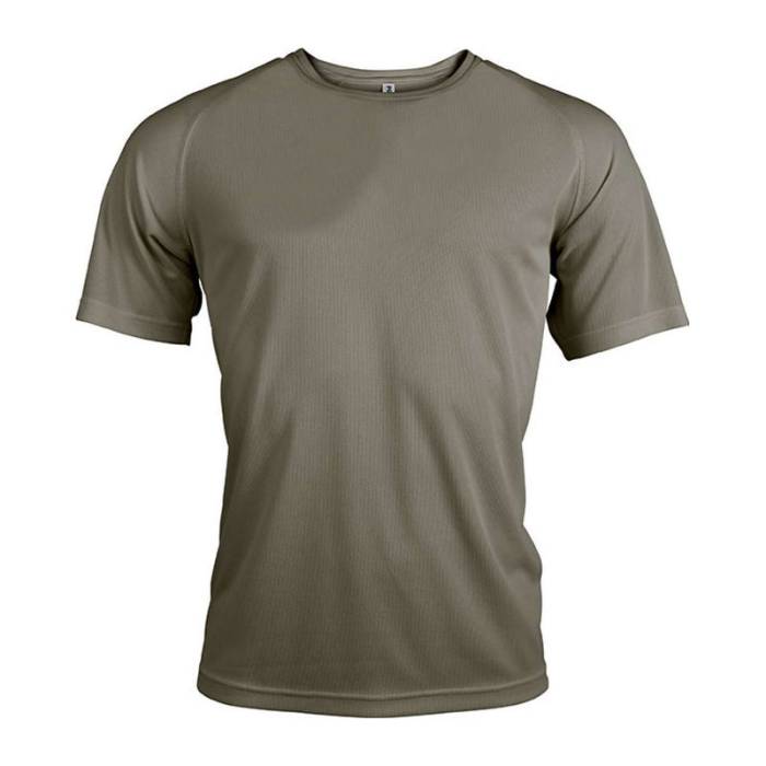 MEN`S SHORT-SLEEVED SPORTS T-SHIRT - Olive<br><small>EA-PA438OL-2XL</small>