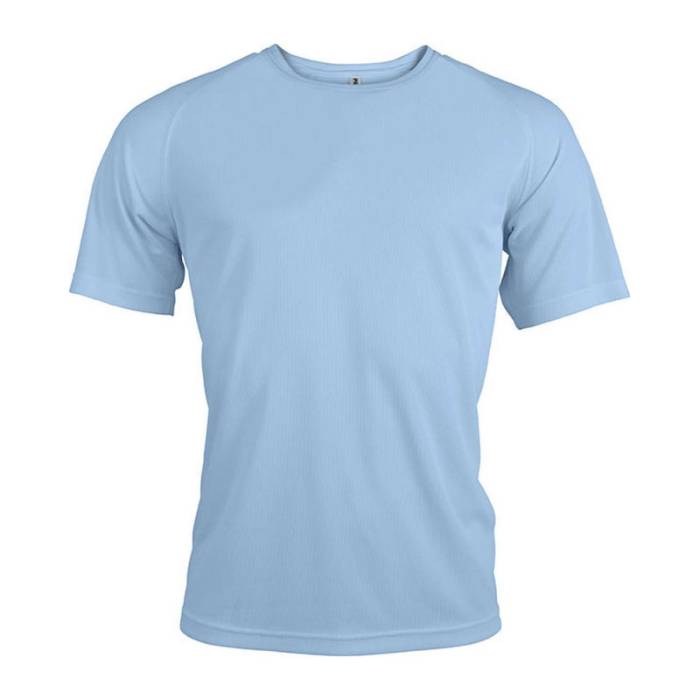 MEN`S SHORT-SLEEVED SPORTS T-SHIRT - Sky Blue<br><small>EA-PA438SB-2XL</small>