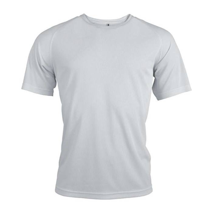 MEN`S SHORT-SLEEVED SPORTS T-SHIRT - Arctic White<br><small>EA-PA438WH-2XL</small>